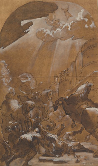 La conversione di San Paolo, ca. 1587-89 da Lodovico Carracci