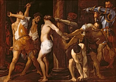 La Flagellazione di Cristo, 1586-87 da Lodovico Carracci