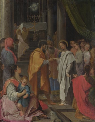 Il Matrimonio di Maria e Giuseppe da Lodovico Carracci