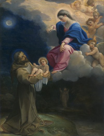 La visione di San Francesco da Lodovico Carracci