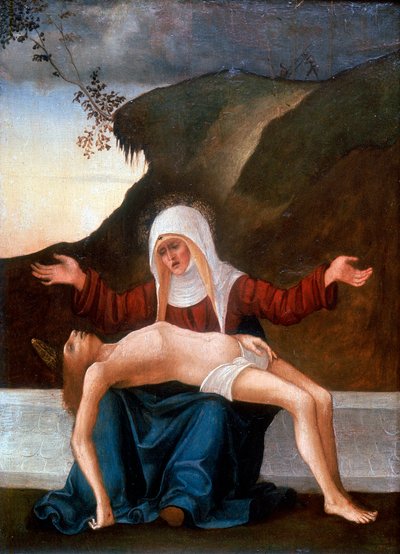 Pietà, inizio XVI secolo da Lodovico Mazzolini