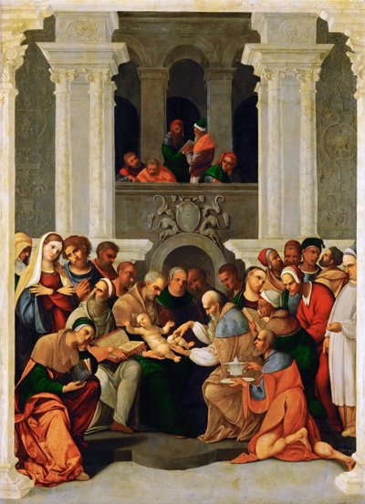 La circoncisione di Cristo da Lodovico Mazzolino