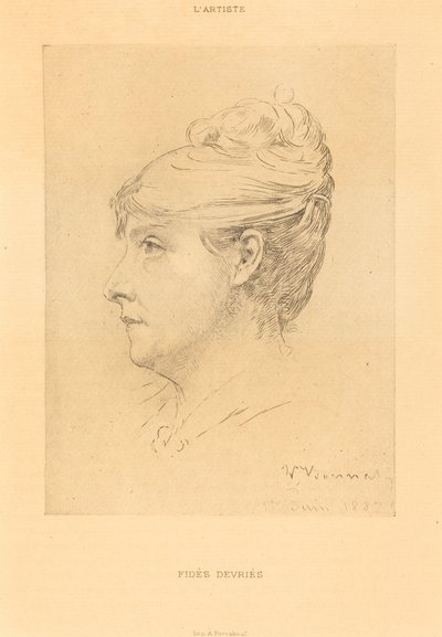 Fidès Devriès da Léon Bonnat