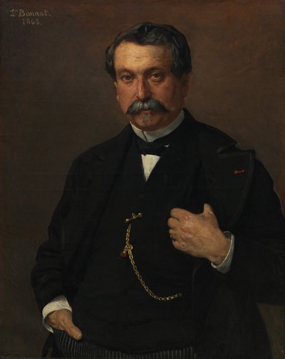 Ritratto di un Uomo da Léon Bonnat