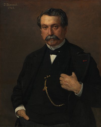 Ritratto di un uomo, 1868 da Léon Bonnat