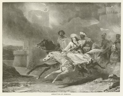 Rapimento di Rebecca da Léon Cogniet