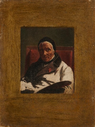 Ritratto di François-Marius Granet 1775-1849, 1846 da Léon Cogniet