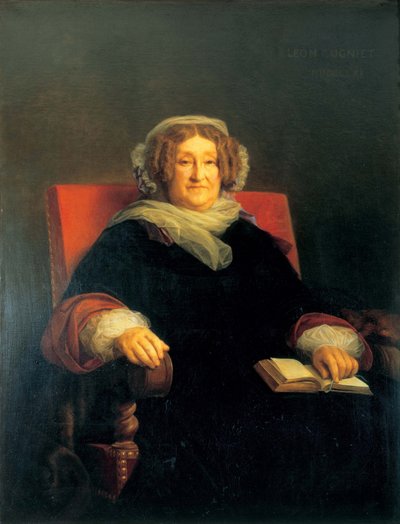 Ritratto di Madame Clicquot, nata Ponsardin 1777-1866, tra il 1851 e il 1860 da Léon Cogniet