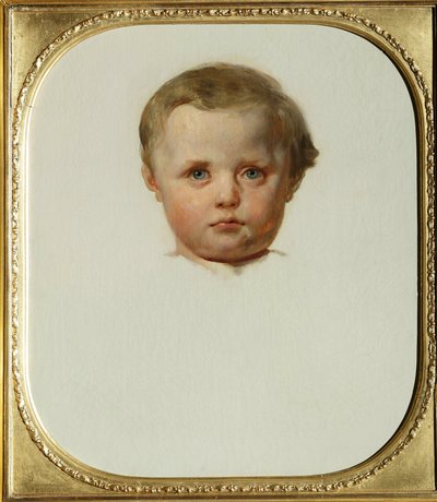 Ritratto di Philipp la Renotiere von Ferrary (o Filippo o Philippe Ferrari) (1850-1917), figlio di Raffaele de Ferrari e Maria de Brignole-Sale (Brignole Sale), Duca e Duchessa di Galliera Dipinto di Leon Cogniet (1794-1880) Intorno al 1853 Galleria Palazz da Léon Cogniet