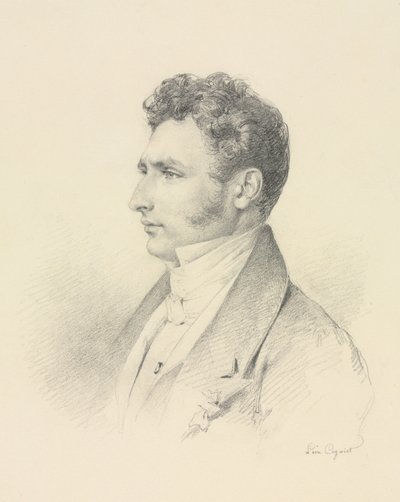 Ritratto di un gentiluomo da Léon Cogniet