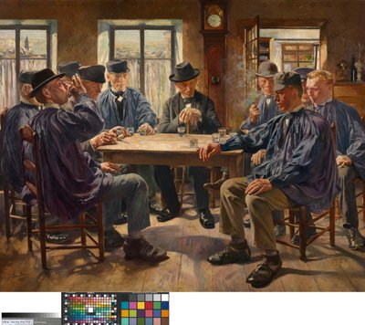 Domenica mattina, prima della Messa da Léon Frédéric
