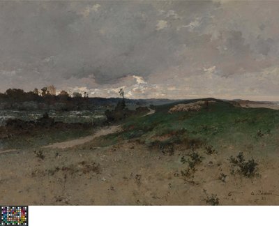 Paesaggio vicino a Saint-Jean-le-Thomas (Normandia) da Leon Germain Pelouse