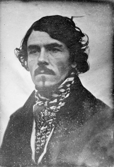 Ritratto di Eugène Delacroix, 1842 (dagherrotipo) da Léon Riesener