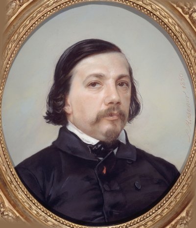 Ritratto del poeta Théophile Gautier da Léon Riesener