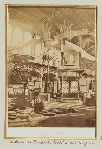 Galerie du Travail, sezione Algeria da Léon and Lévy