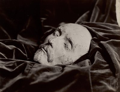 [Maschera mortuaria di William Shakespeare], c.1865 (stampa all