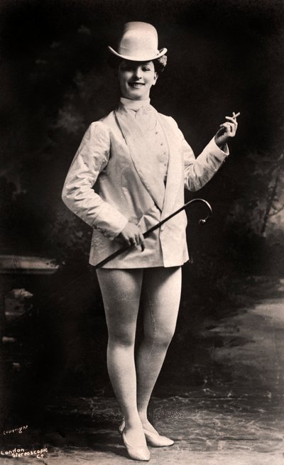 Lily Iris, attrice da London Stereoscopic and Photographic Co
