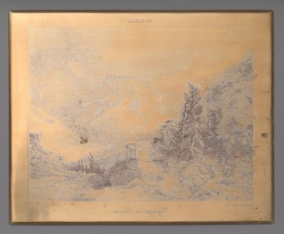 Paesaggio in Svizzera da Léopold Desbrosses