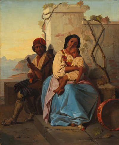 Scena italiana da Léopold Robert