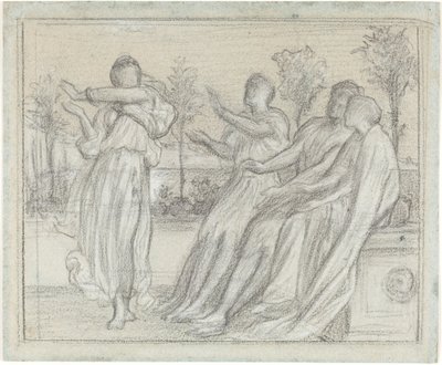 Studio per "Ragazza greca che danza" da Lord Leighton Frederic