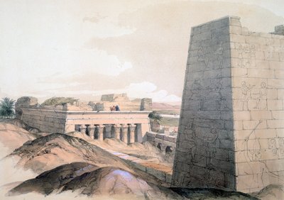 Tempio di Edfu, Egitto da Lord Wharncliffe