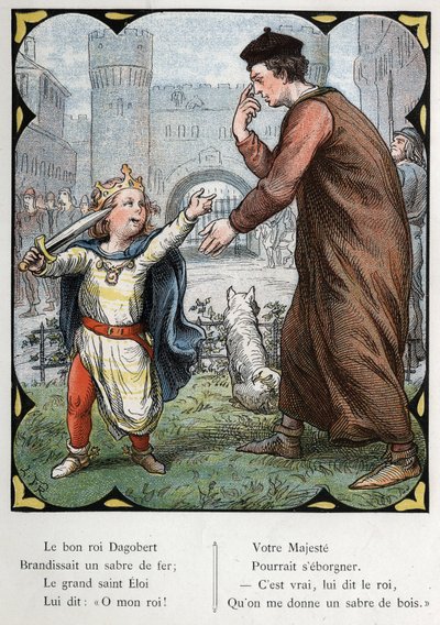 Illustrazione di Lorenz Frølich (1820-1908) per la canzone popolare 