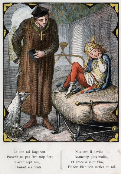 Illustrazione di Lorenz Frolich (1820-1908) per la canzone popolare 