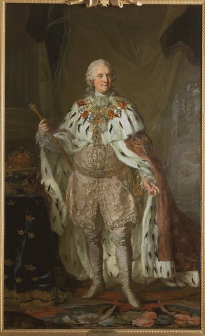 Ritratto di Adolfo Federico (1710-1771), Re di Svezia da Lorens the Younger Pasch