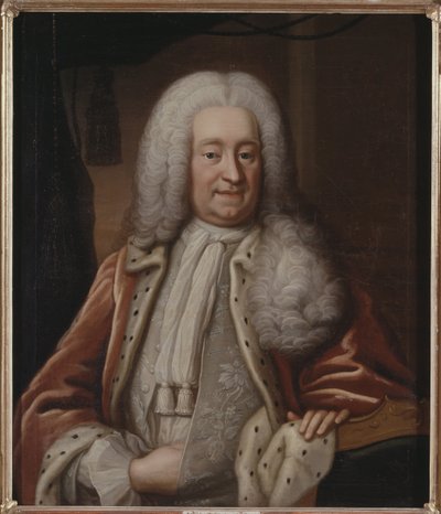 Ritratto del conte Carl Gyllenborg da Lorentz the elder Pasch