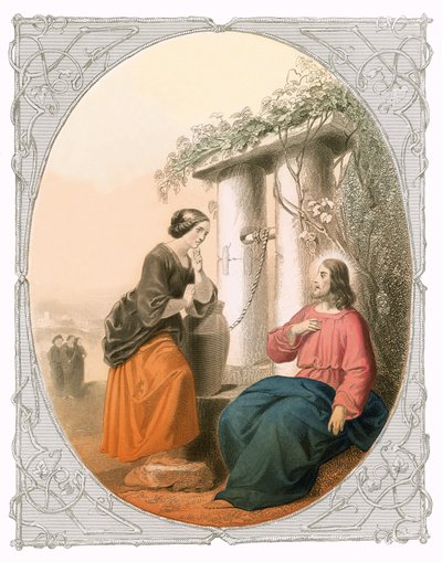 Cristo e la donna di Samaria da Lorenz Clasen