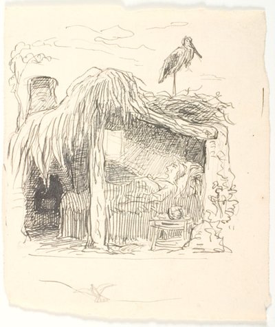 Anna Dorthea sul letto di morte da Lorenz Frølich