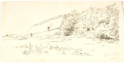 Casa di contadini. Holmstrup da Lorenz Frølich