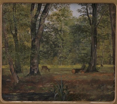 Bosco di Charlottenlund, a nord di Copenaghen da Lorenz Frølich