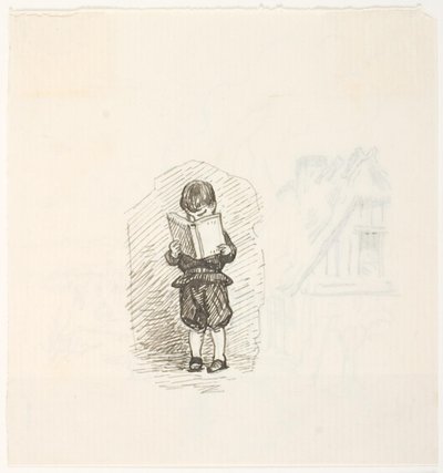 Ragazzo che legge un libro da Lorenz Frølich
