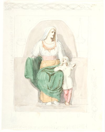 Frigga con Gersimi da Lorenz Frølich