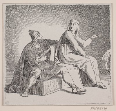Illustrazione per "La Spedizione di Svend Tveskæg in Inghilterra e la Battaglia di Svold" da Lorenz Frølich