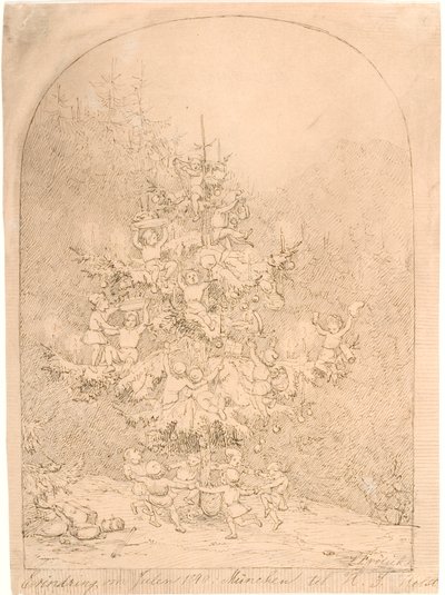 Albero di Natale da Lorenz Frølich