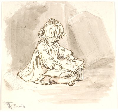 Lili che legge da Lorenz Frølich