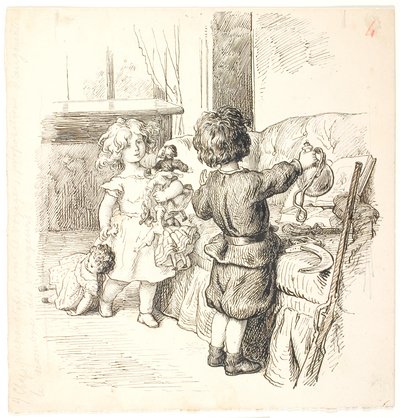 Preparativi per il viaggio da Lorenz Frølich