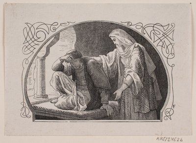 Sheiken e sua figlia di Valdemar Thisted da Lorenz Frølich