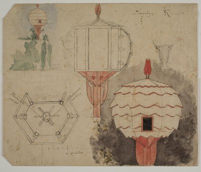 Schizzo per colombaia da Lorenz Frølich