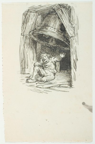 Bozza per Klokkedybet da Lorenz Frølich
