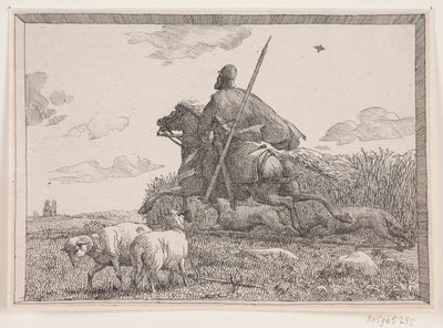Illustrazione per la poesia di Adam Oehlenschläger «Le due torri della chiesa» da Lorenz Frølich