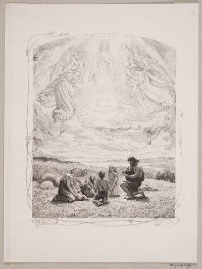 Illustrazione per "Il Padre Nostro" da Lorenz Frølich
