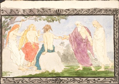 Scene mitologiche e schizzi da Lorenz Frølich