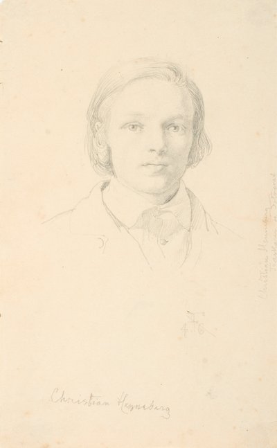 Ritratto di Christian Henneberg da Lorenz Frølich