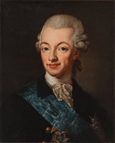 Ritratto di Gustavo III di Svezia, c. 1790 da Lorenz II Pasch