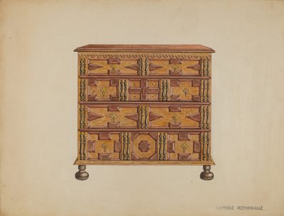 Cassettiera da Lorenz Rothkranz