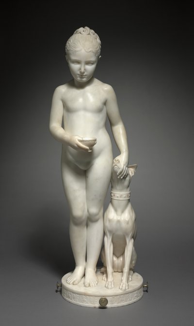 Ritratto di Napoléone Elisa Baciocchi, nipote di Napoleone I da Lorenzo Bartolini