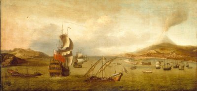 Squadrone britannico e galee levantine in mare da Lorenzo Castro